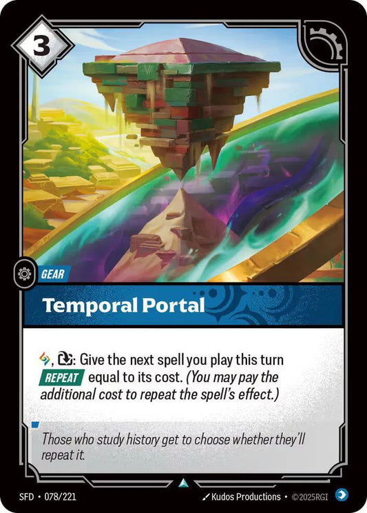 Temporal Portal Spiritforged Uncommon • 078/221 Normal