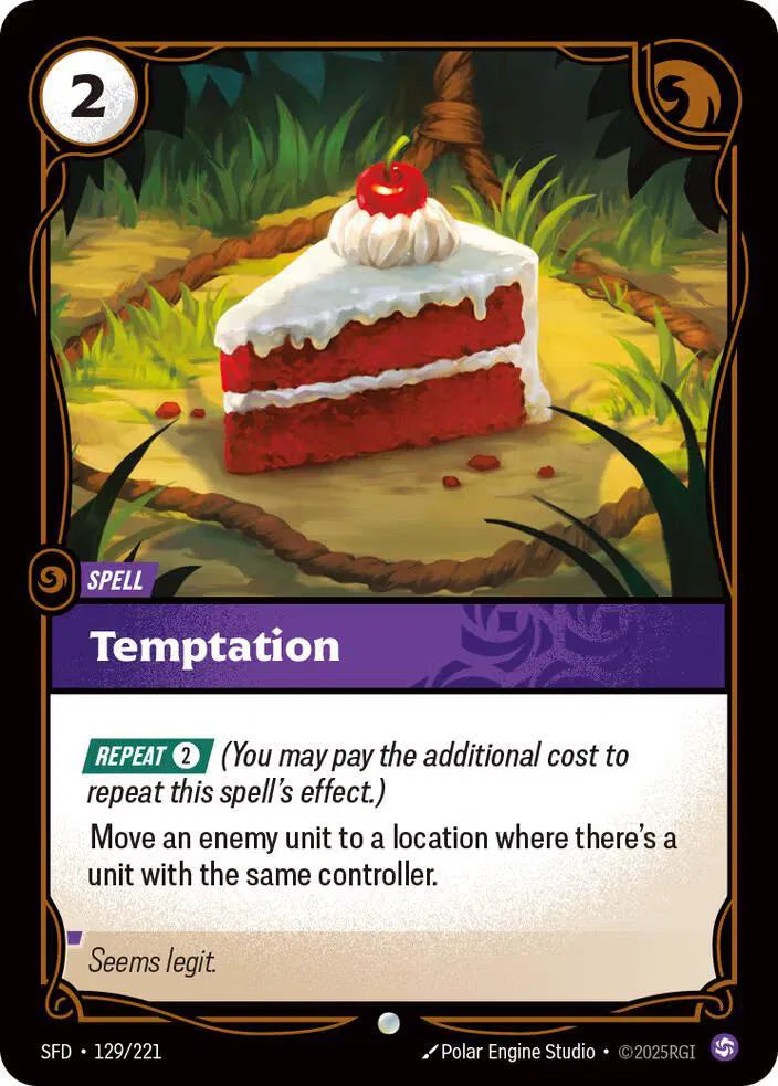Temptation Spiritforged Common • 129/221 Normal