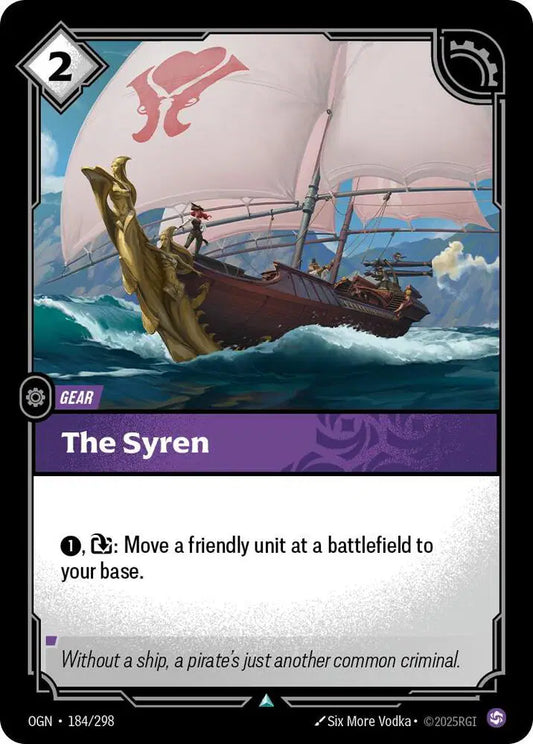 The Syren - Uncommon (184/298) Riftbound Origins