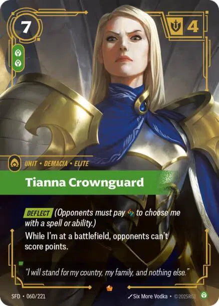 Tianna Crownguard Spiritforged Epic • 060/221 Foil