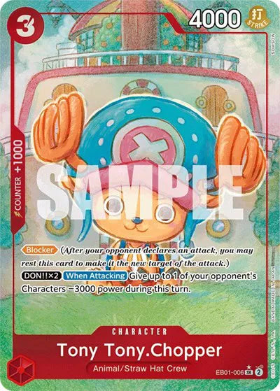 Tony Tony.Chopper (Alternate Art)(EB01-006) Extra Booster: Memorial Collection