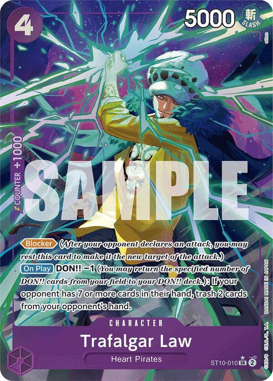 Trafalgar Law (ST10-010) (Alternate Art) Premium Booster