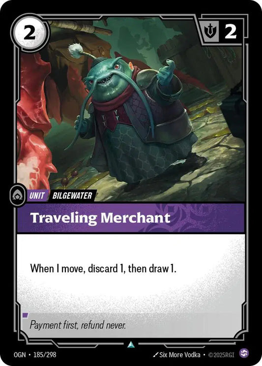 Traveling Merchant - Uncommon (185/298) Riftbound Origins