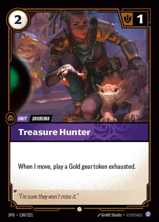 Treasure Hunter Spiritforged Common • 130/221 Normal