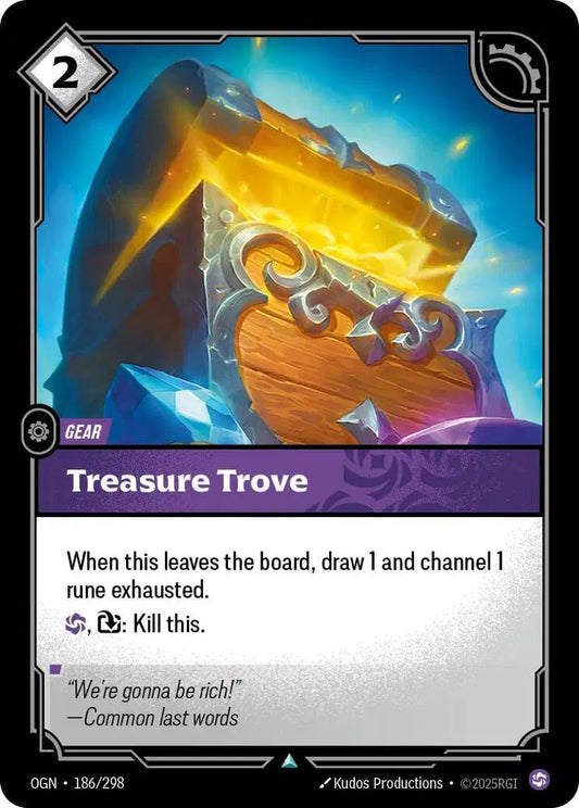 Treasure Trove - Uncommon (186/298) Riftbound Origins