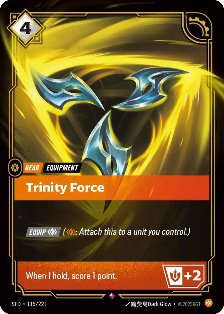 Trinity Force Spiritforged Rare • 115/221 Foil