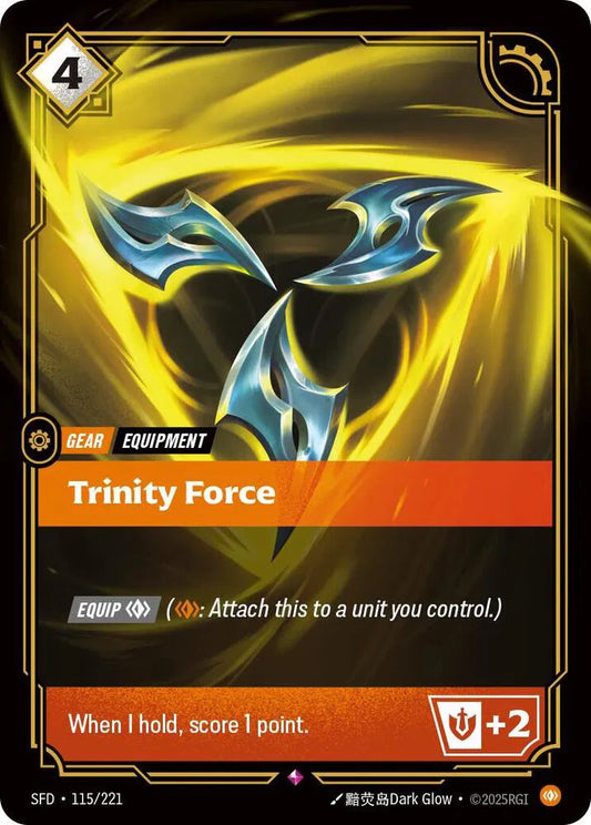 Trinity Force Spiritforged Rare • 115/221 Foil