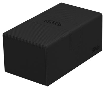 Ultimate Guard Twin Flip'n'Tray Monocolor Deck Case - 266+ - Black