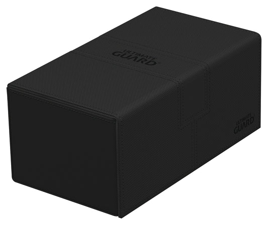 Ultimate Guard Twin Flip'n'Tray Monocolor Deck Case - 266+ - Black