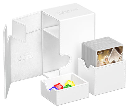 UG FLIP N TRAY DECK CASE MONOCOLOR WHITE 80+