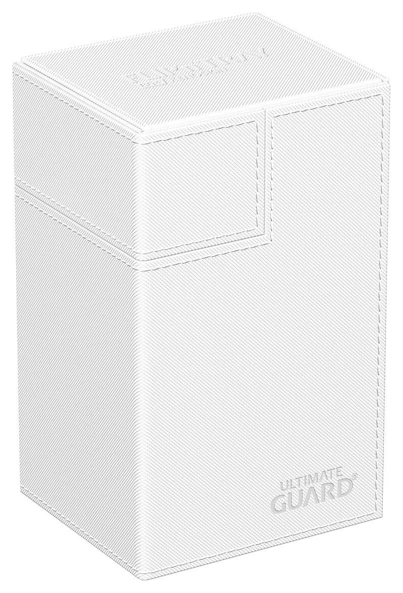 UG FLIP N TRAY DECK CASE MONOCOLOR WHITE 80+