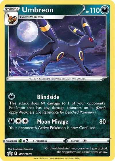 Umbreon - SWSH129 Pokemon SWSH129 Sword & Shield Promo