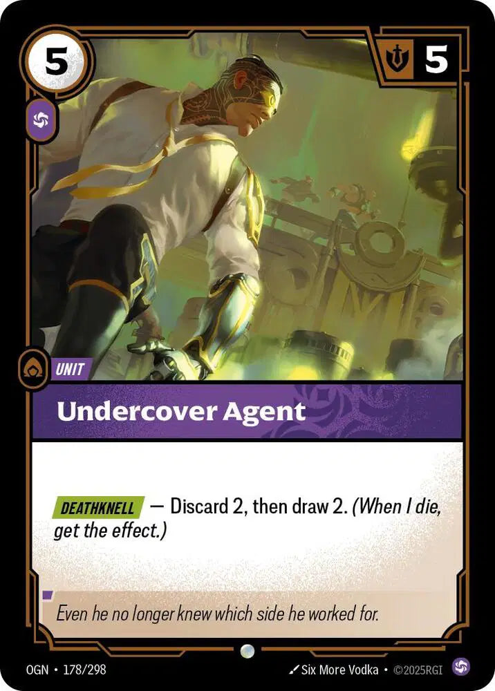 Undercover Agent - Common (178/298) Riftbound Origins