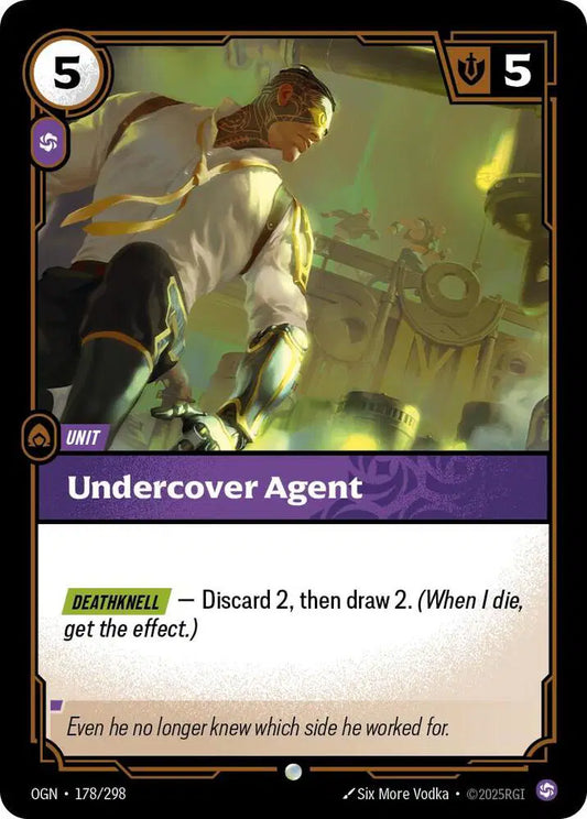 Undercover Agent - Common (178/298) Riftbound Origins