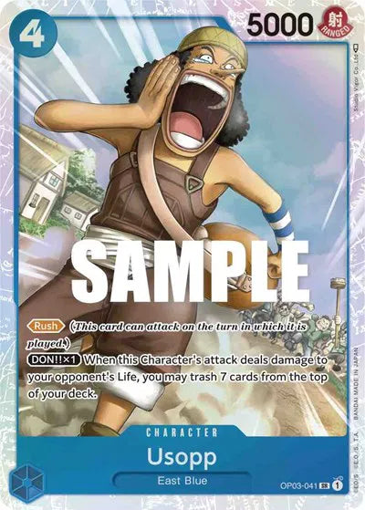 Usopp One Piece (SR)(OP03-041) Pillars of Strength