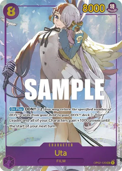 Uta (Alternate Art)(OP02-120) Paramount War
