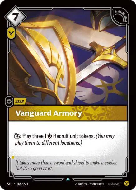 Vanguard Armory Spiritforged Uncommon • 168/221 Normal