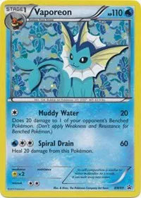 Vaporeon (BW89) Holo Rare Black and White Promos (Copy)
