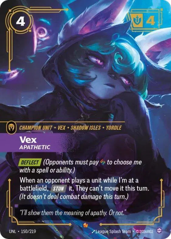Vex - Apathetic Unleashed Epic 150/219