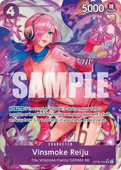 Vinsmoke Reiju (OP06-069) (Alternate Art) Wings of the Captain