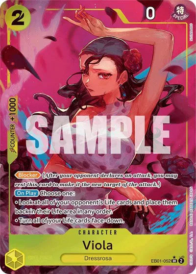 Viola (Alternate Art)(EB01-052) Extra Booster: Memorial Collection