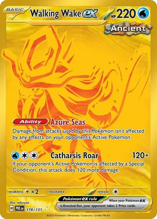 Walking Wake ex (178/131) Prismatic Evolutions