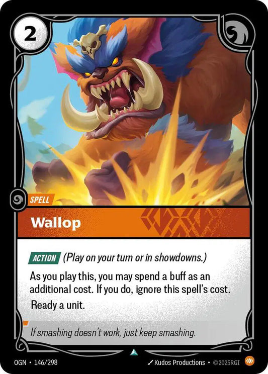 Wallop - Uncommon (146/298) Riftbound Origins