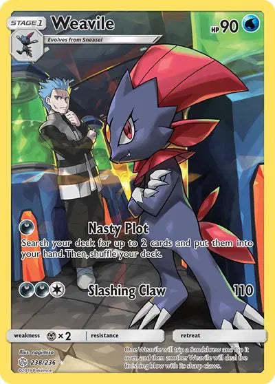 Weavile (238/236) Cosmic Eclipse