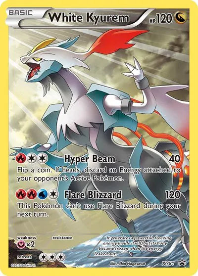 White Kyurem (Full Art Promo) Promo XY81 XY Promos