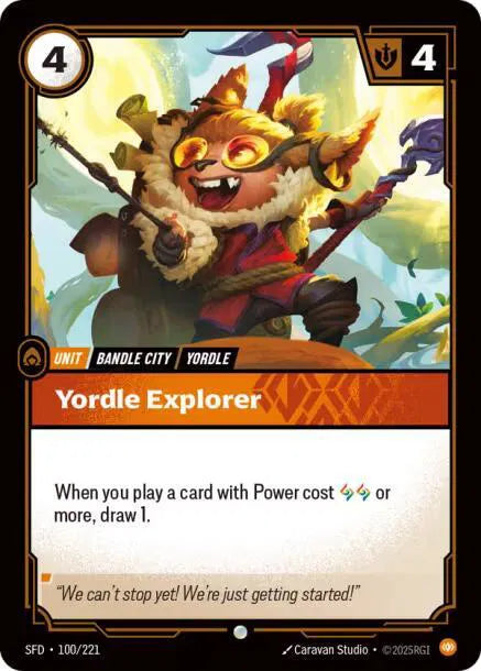 Yordle Explorer Spiritforged Common • 100/221 Normal