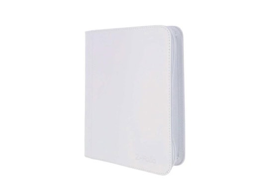 BCW Z-FOLIO WHITE 4-POCKET TOPLOADER BINDER