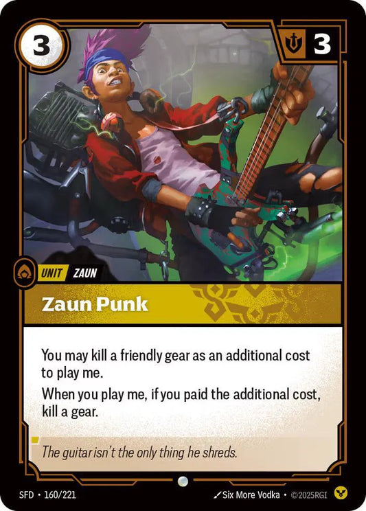 Zaun Punk Spiritforged Common • 160/221 Normal