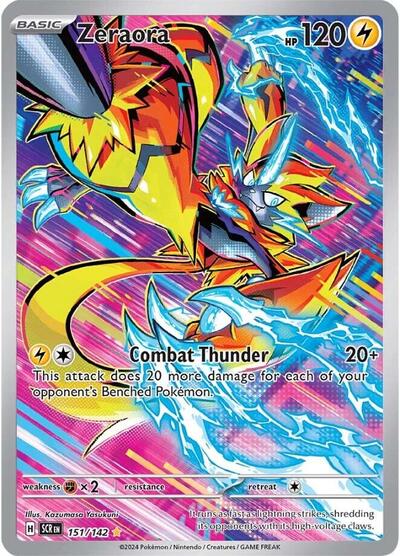 Zeraora Illustration Rare 151/142 Stellar Crown