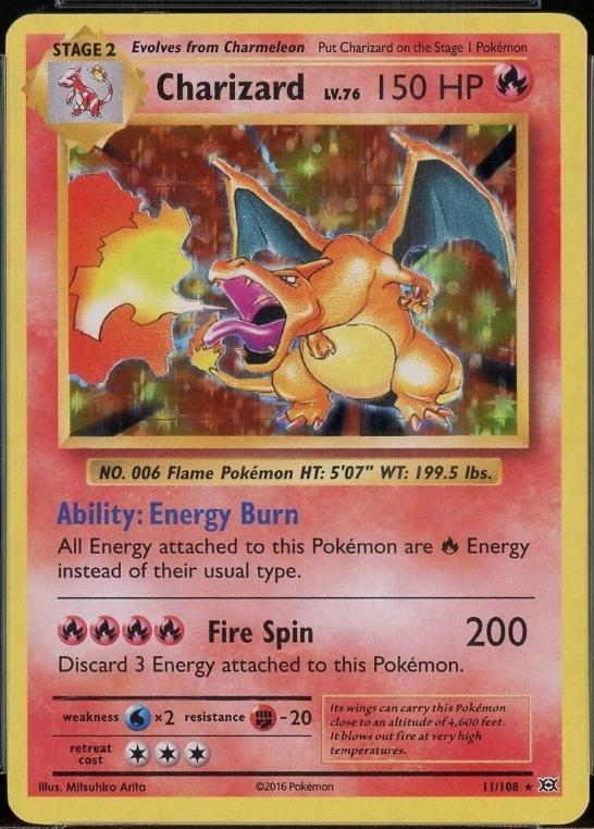 charizard (11/108) Evolutions – MasterSet Co.