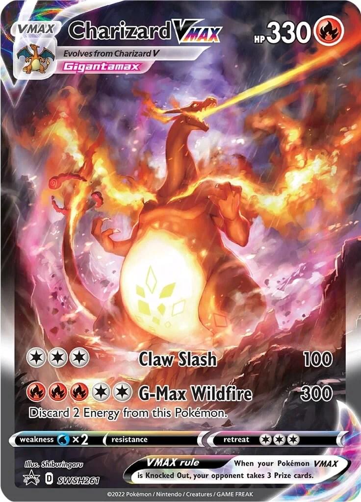 Charizard VMAX Pokemon Promo SWSH261 Sword & Shield Promo