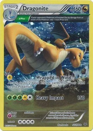 Dragonite (Cosmo Holo) Holo Rare 52/108 XY Promos
