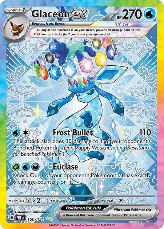 Glaceon ex Special Illustration Rare 150/131 Prismatic Evolutions