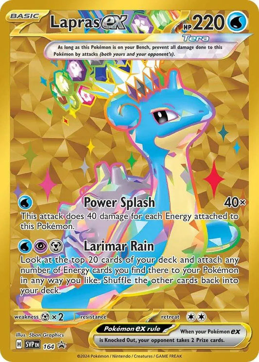 Lapras ex - Promo 164 Scarlet & Violet Promo