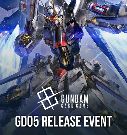 ENTRY TICKET: GUNDAM CARD GAME GD05 BOOSTER PACK RELEASE EVENT JULY 28TH