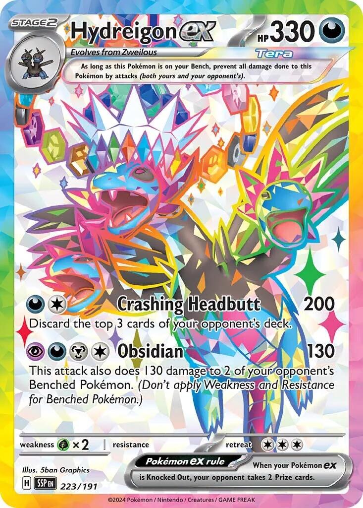 hydreigon ex (223/191) - Near mint-mint (NM-MT)