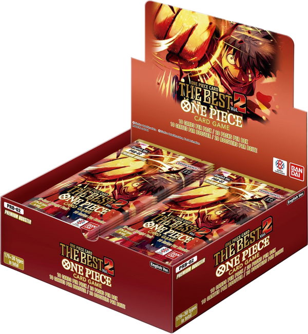 ONE PIECE Card Game: PRB-02 THE BEST PREMIUM BOOSTER VOLUME 2