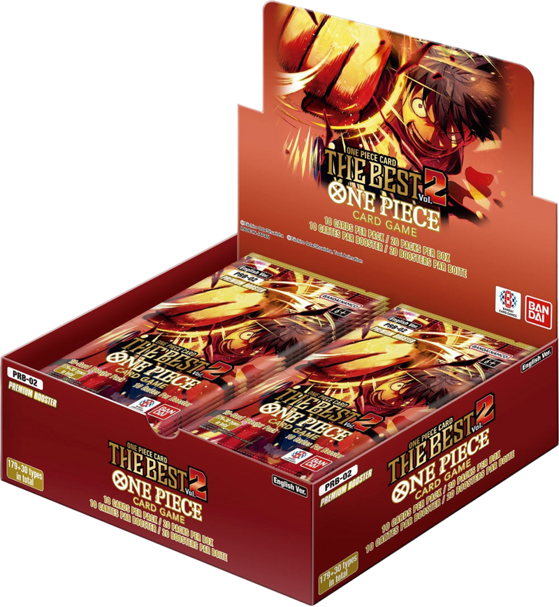 ONE PIECE Card Game: PRB-02 THE BEST PREMIUM BOOSTER VOLUME 2
