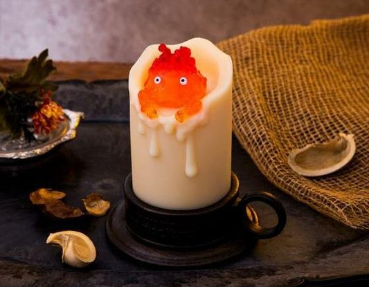 Howl's Moving Castle Swinging Calcifer LED Candle
