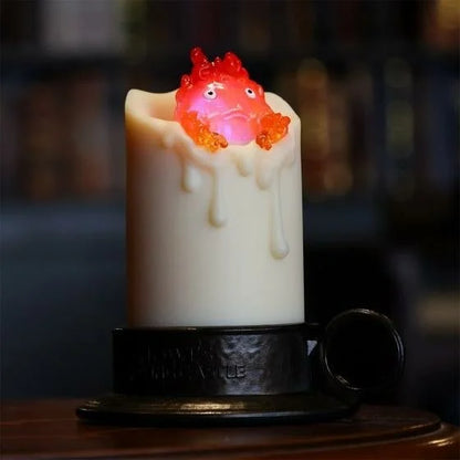 Howl's Moving Castle Swinging Calcifer LED Candle