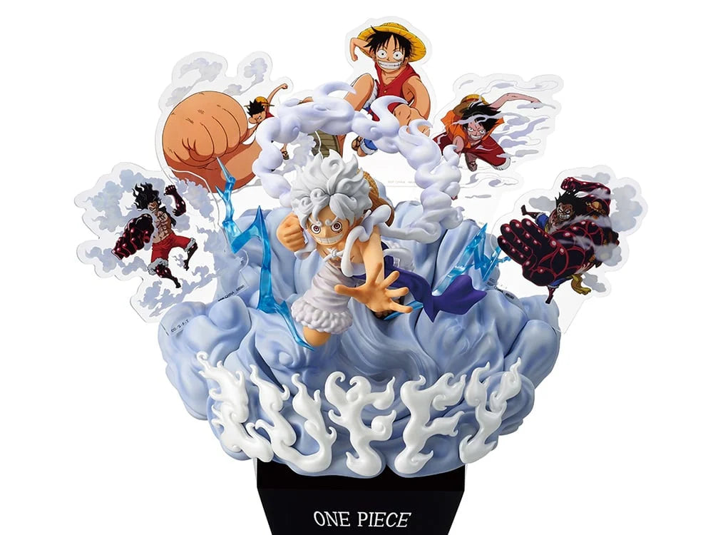 One Piece Ichibansho OnDimension Monkey D. Luffy Gear 5 (Memories of Adventure and The Shipping Route The Future) Figure BY BANDAI NAMCO - BRAND ONE PIECE