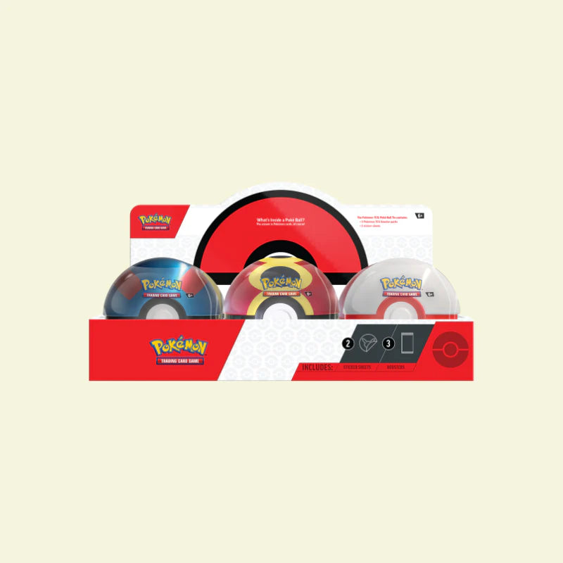 Pokemon - Poke Ball Q4 Winter 2025 Tin (Single Random Pokeball)