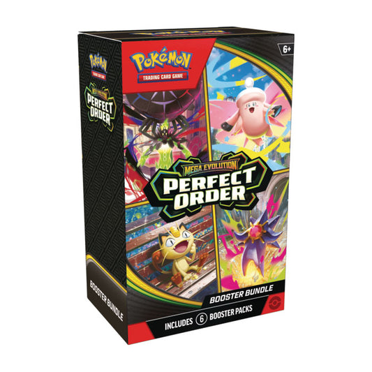 Pokemon TCG: ME03 Perfect Order - Booster Bundle (6 Packs)