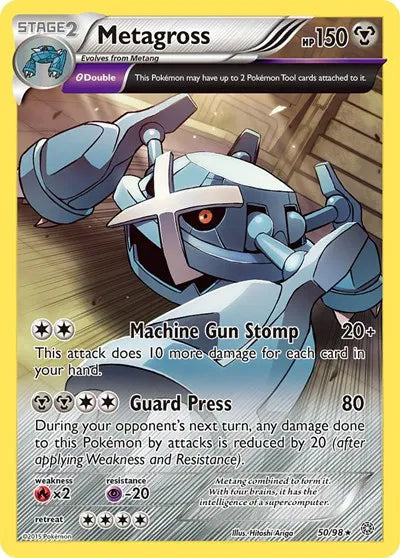 Metagross Rare 50 Ancient Origins