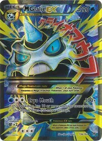 M Glalie EX (Full Art) Pokemon Ultra Rare 156 BREAKthrough