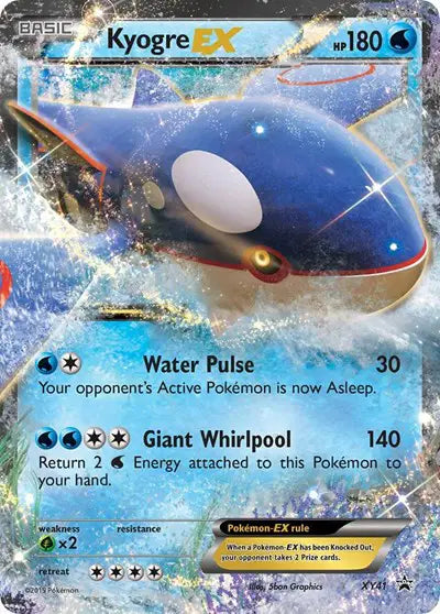 Kyogre EX (XY41) XY Promos
